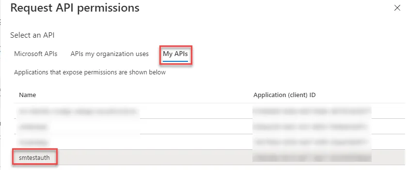 Select API