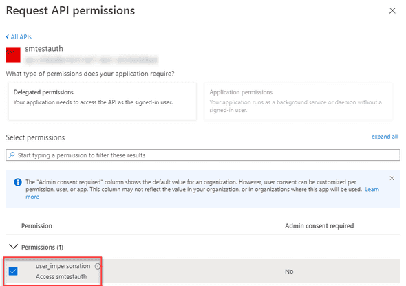 Add API permission