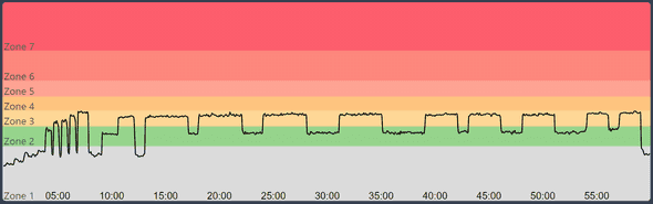 Peloton Powerzone: Bush Graph